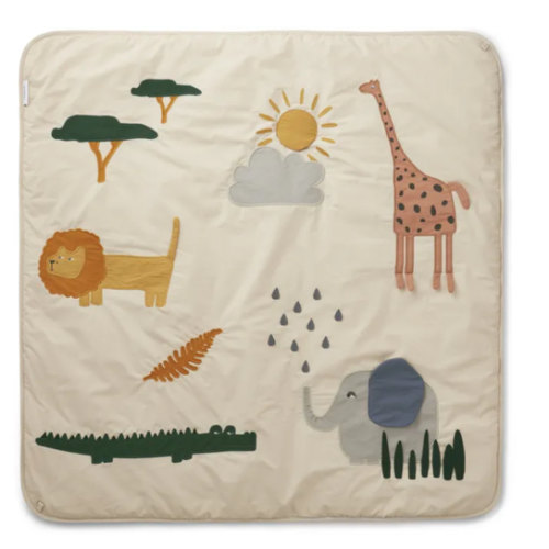 Glenn Safari Organic Cotton Playmat | Sand
