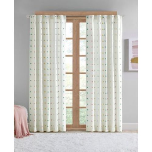 Stella Dot Metallic Embroidered Lined Window Panel, 50" x  84"