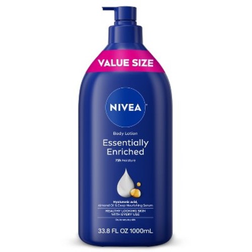 NIVEA Essentially Enriched Body Lotion for Dry Skin Scented - 33.8 fl oz