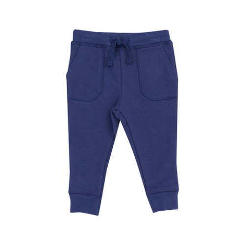 French Terry Jogger Pant - Navy