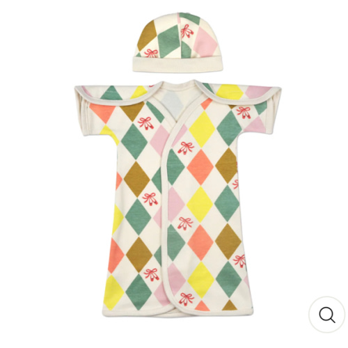 Ballet Slippers Organic NICU Gown