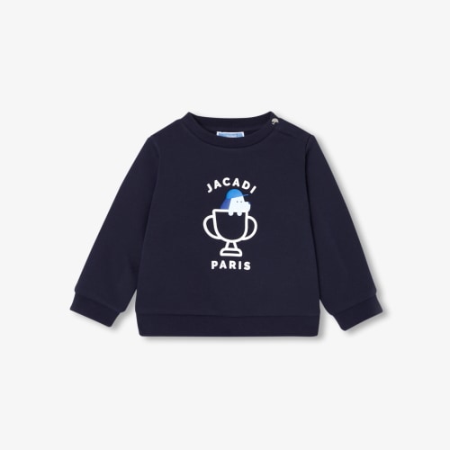 Baby boy fleece sweatshirt