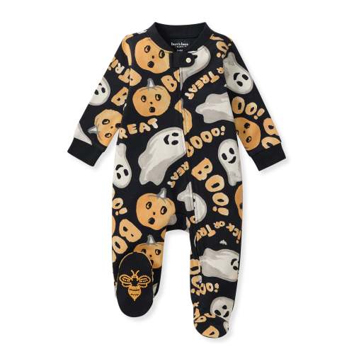 Boo! Cotton Sleep & Play Footed PJs | Burt’s Bees Baby® – Burt's Bees Baby
