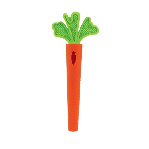 Nuby Silicone Carrot Hollow Teether Tube