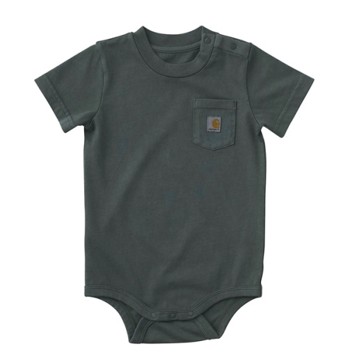 Boys' Short Sleeve Pocket Bodysuit (Baby)