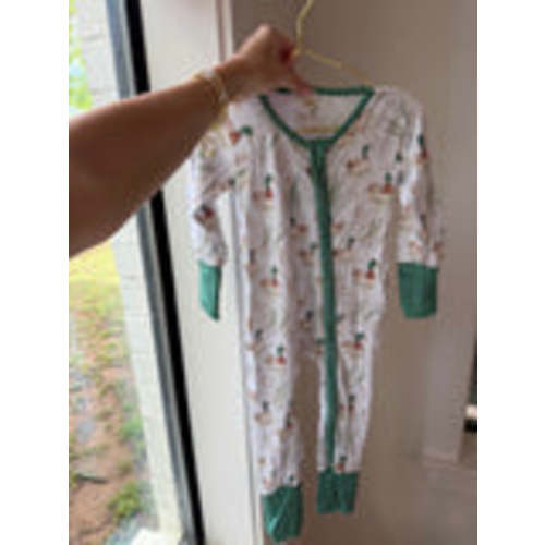 Ducks on the Pond Zip Romper – The Mini Collective