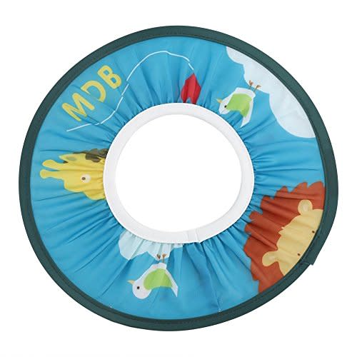 Baby BathSafe Shampoo ShowerBathing Tub Head Hair Rinser Toddler and Kids Prevent Water Entering Eyes and Ears (Blue)