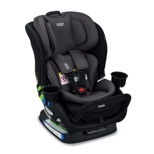 Britax Poplar S Convertible Car Seat - Slim 17" Design - ClickTight Technology - Stone Onyx