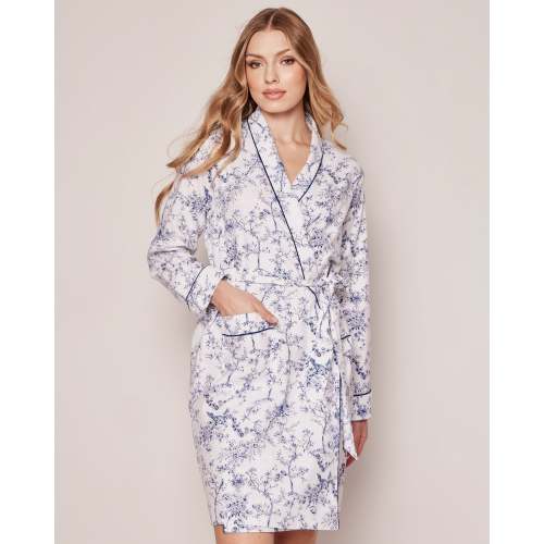 Women’s Twill Robe in Timeless Toile