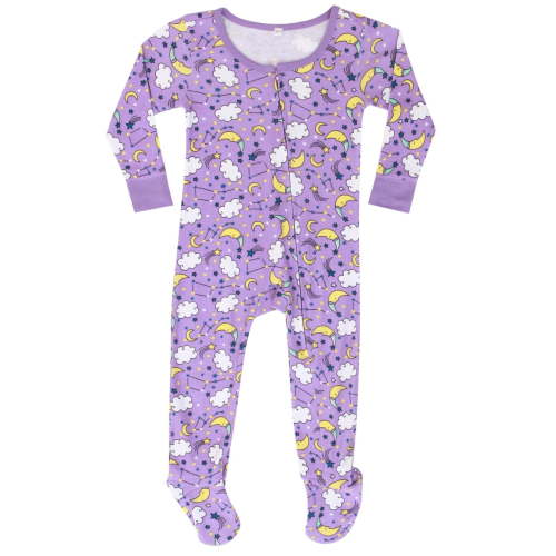 Just Love Mommy and Me Pajamas Set (Sleepy Celestial, Newborn 0-3 Months)