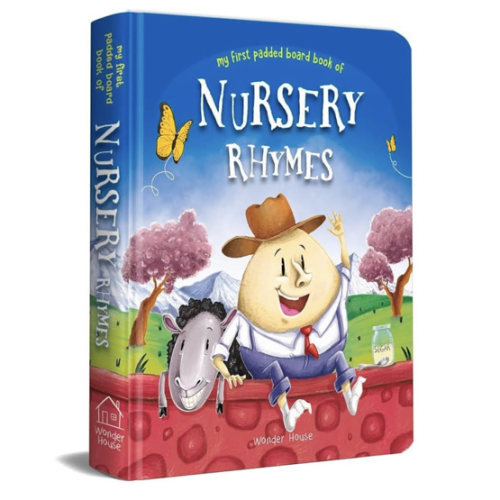 Nursery Rhymes Board Book (My First Book Series): Illustrated Classic Nursery Rhymes