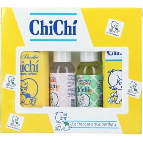 E de B Chichi Kit (Baby Cologne 8oz + Baby Powder 8oz + Baby Oil 4oz + Baby Shampoo 4oz)
