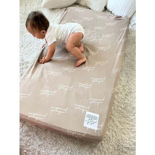 Answered Prayer Crib & Changing Pad Sheet Set – OUR HOUSE ABOVE