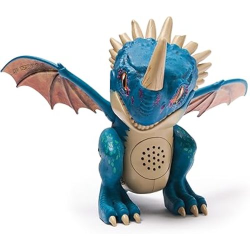 Dreamworks Dragons, How to Train Your Dragon, Roaring Minis Deadly Nadder, Interactive Toy with 25 Sounds, Kids Toys for Boys & Girls Ages 4 & up