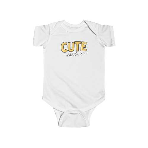 Cute with the E - Onesie – ElderEmo.com