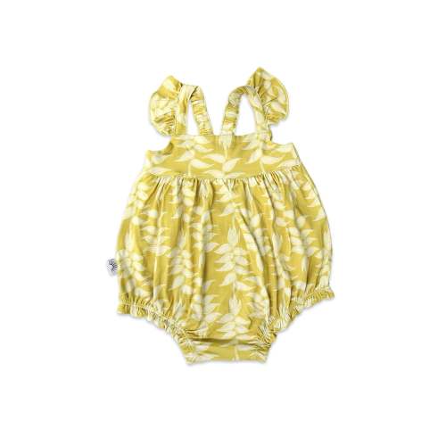 Bubble Romper - Electric Heliconia