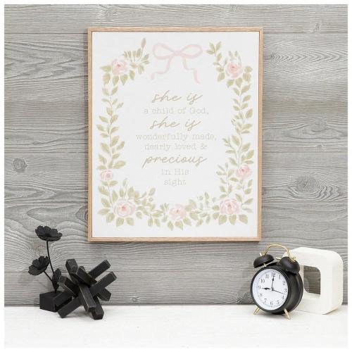 She Is A Child Of God Wood Wall Decor