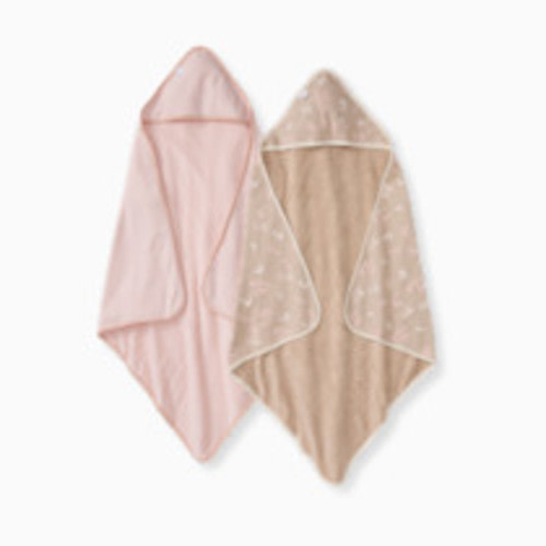 Burt's Bees Baby Organic Hooded Towels (2-Pack) - Whimsical Floral