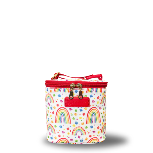 Cold Gold Breastmilk Cooler Bag Ice Pack Included Rainbows Insulated Milk Storage – Sarah Wells Bags