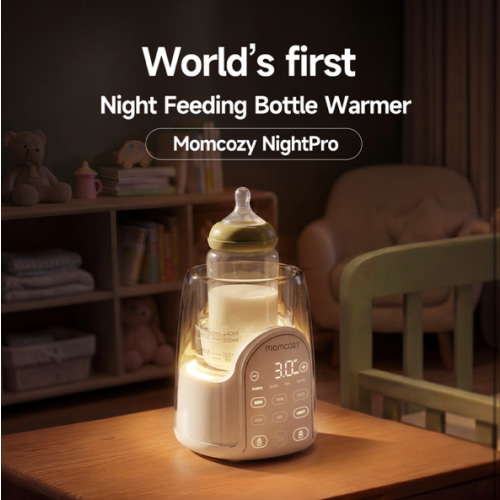 Momcozy NightPro Baby Bottle Warmer - Night Feeding