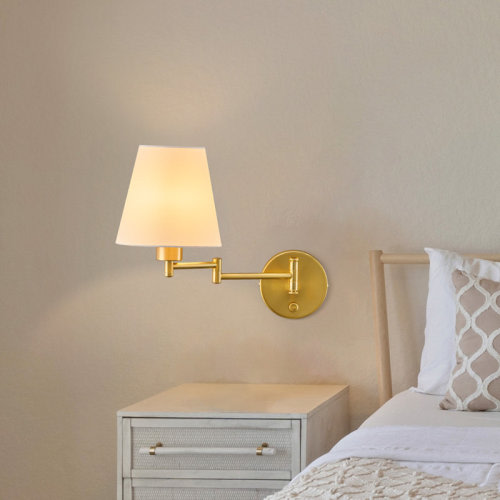 Wrought Studio™ Swing Arm Sconce & Reviews | Wayfair