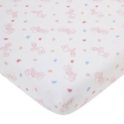 Disney Baby Minnie Mouse Fitted Crib Sheet