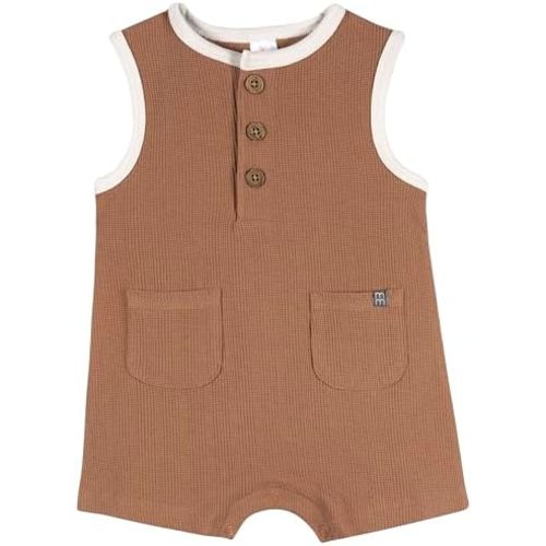 Modern Moments by Gerber Baby Boys' Sleeveless Romper
