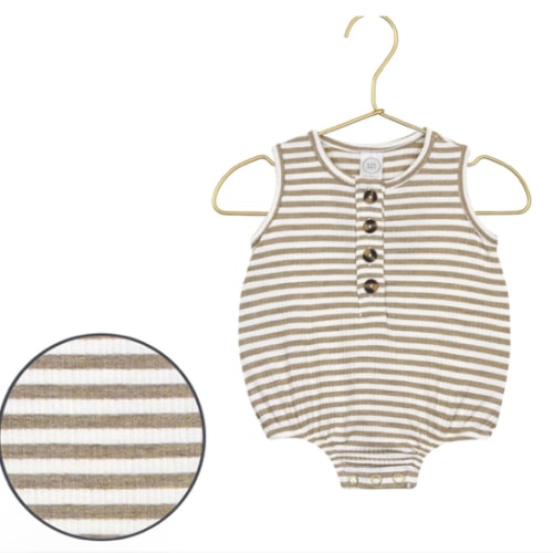 Indy Ribbed Bubble Romper