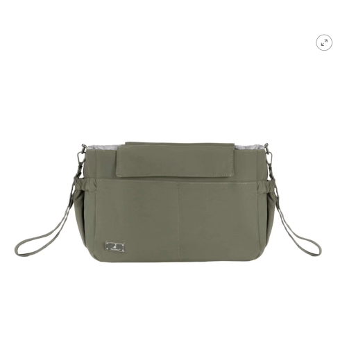 BabbleRoo Puffer Caddy Diaper Bag, Seaweed Green