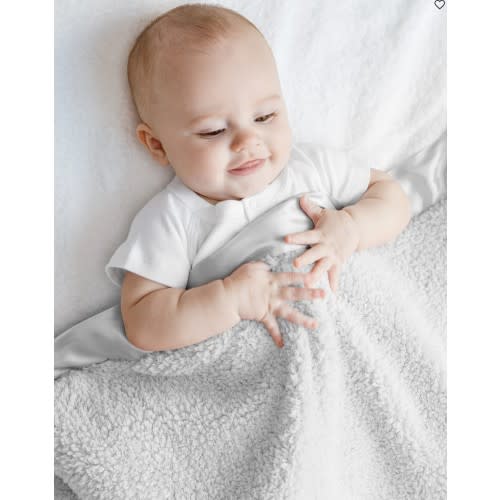 Little Giraffe- Chenille Baby & Toddler Blanket (29" x 35")