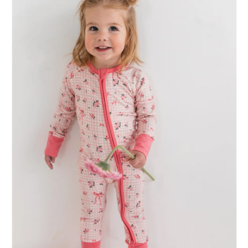 Charlotte Zipper Romper – In My Jammers