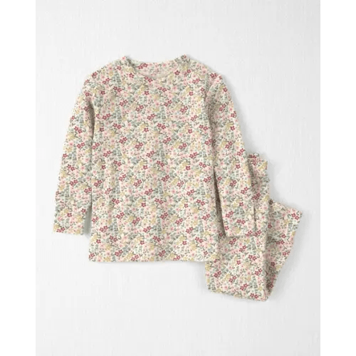 Baby Girl 2-Piece Organic Cotton Pajamas in Floral - Little Planet | Carter's