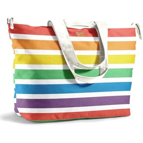 Fit & Fresh Large Beach Bag for Women - Extra Large Travel Tote With Pockets
