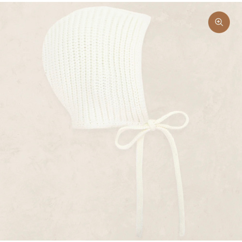 Knit Bonnet - Ivory