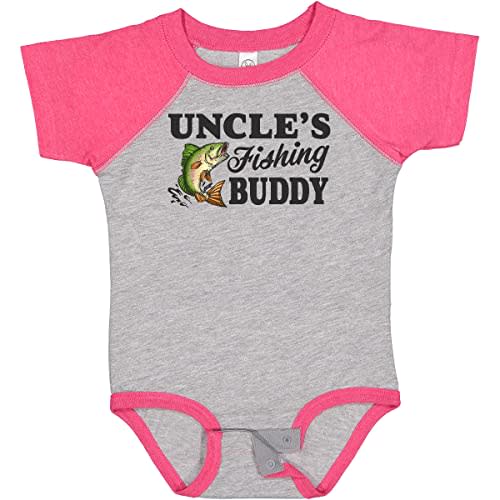 inktastic Uncle's Fishing Buddy Baby Bodysuit