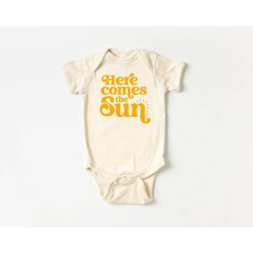 Here Comes the Sun Baby Bodysuit Rainbow Baby Baby - Etsy