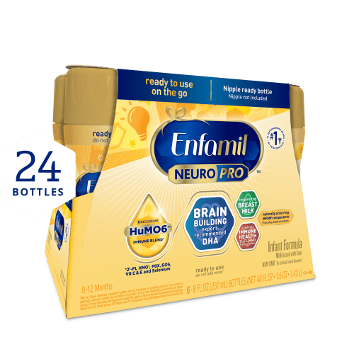 Enfamil® NeuroPro® Infant Formula - Ready to Use - 8 fl oz Bottles (Case of 24) - Online | Enfamil
