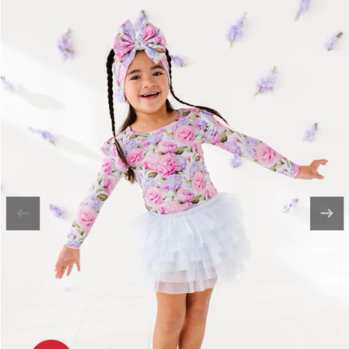 Petal Me This Top & Tulle Skort Set