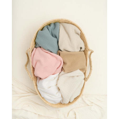 Essential Baby Blanket | Organic Cotton Gauze | Willaby – willaby