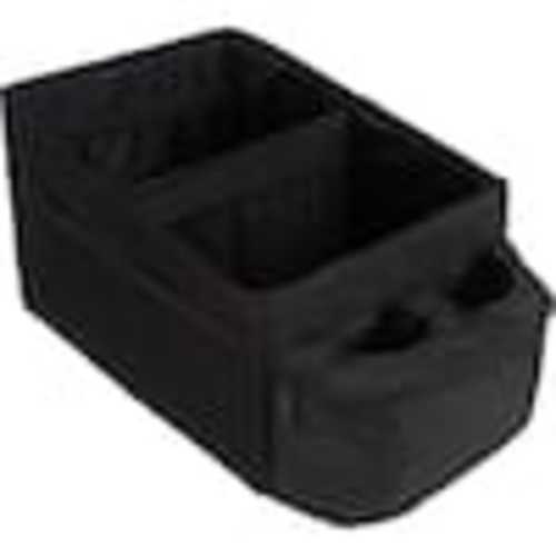 Stalwart Backseat Car Organizer Collapsible Car Storage Box with Cupholders and Partitions for Front or Back Seat 75-CAR2003