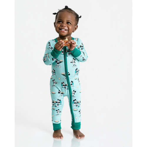 Pearls & Pelicans Powdered Sugar Pals Bamboo Zip-Up Pajamas – zukababy