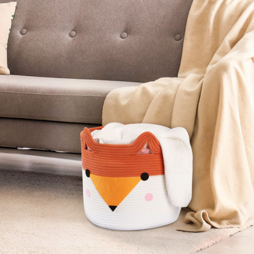 Red Barrel Studio® Fabric Basket & Reviews | Wayfair