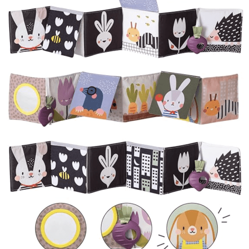 Urban Garden Soft Book (Multi-Sensory Infant Toy)