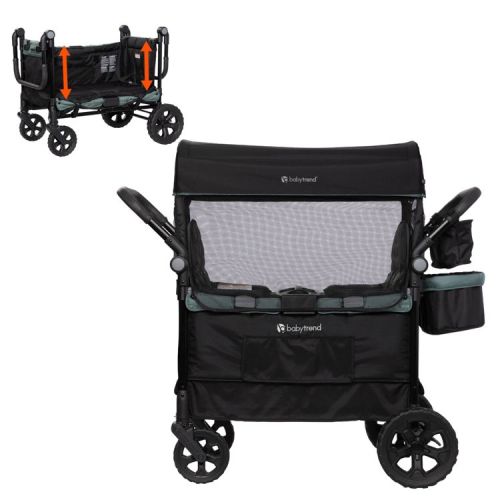 Baby Trend Quest PLUS 3-in-1 Stroller Wagon - Madrid Green