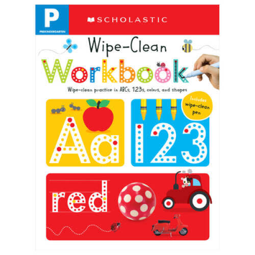 Wipe Clean Workbooks: Pre-K (Scholastic Early Learners) - VERY GOOD