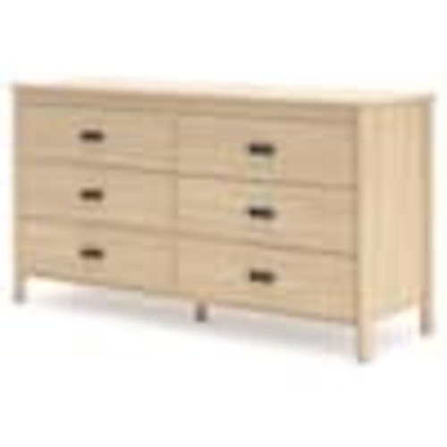 Signature DESIGN BY ASHLEY Cabinella Brown 6 Drawer 61.57 in. Dresser EB2444-231