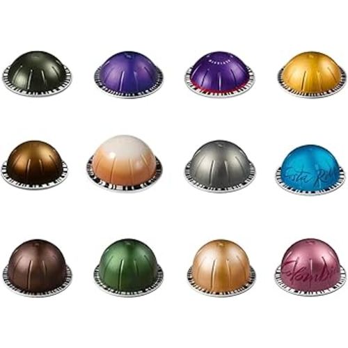 Vertuoline Vertuo Compatible Discovery Sampler Coffee, and Gran Lungo for a total of 36 Capsules Pods BULK