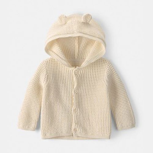 Baby Carter's Bear Ears Hooded Sweater
