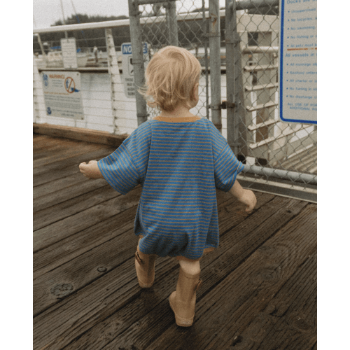 Cory Pocket Romper | 0-6 months and 6-12 months