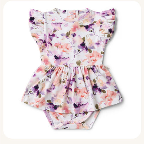 Blushing Beauty Organic Baby & Toddler Dress | Snuggle Hunny